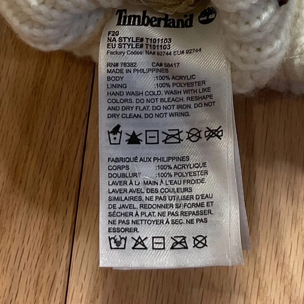 Timberland new tags